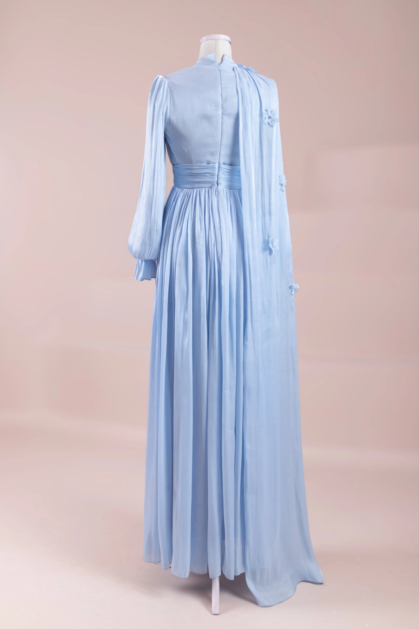 Sivra Tesettür Abiye - FioraofDress - tesettur - abiye - Mavii - 38 - hijab - evening - dress