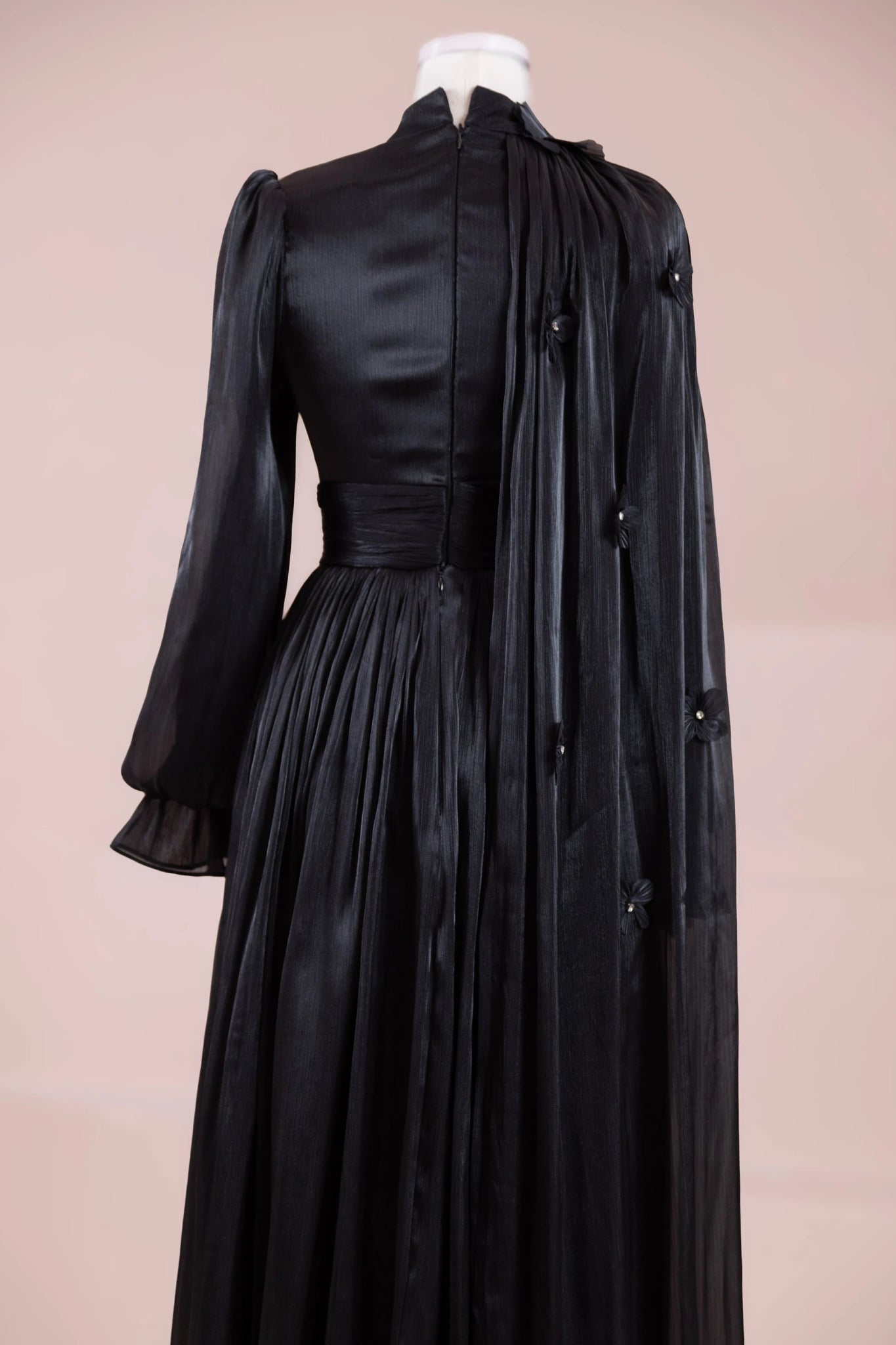 Sivra Tesettür Abiye - FioraofDress - tesettur - abiye - Siyahh - 38 - hijab - evening - dress