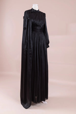 Sivra Tesettür Abiye - FioraofDress - tesettur - abiye - Siyahh - 38 - hijab - evening - dress
