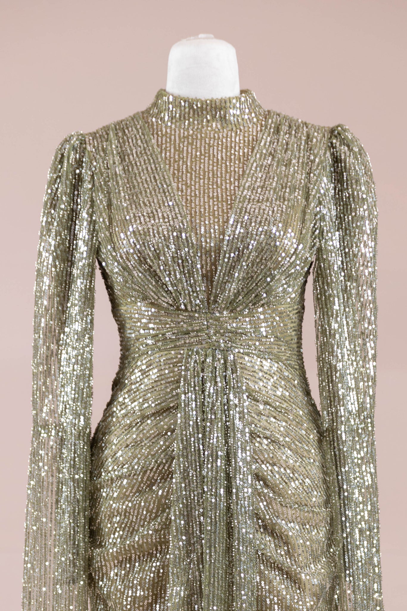 Solea Tesettür Abiye - FioraofDress - tesettur - abiye - HAKİ - 38 - hijab - evening - dress