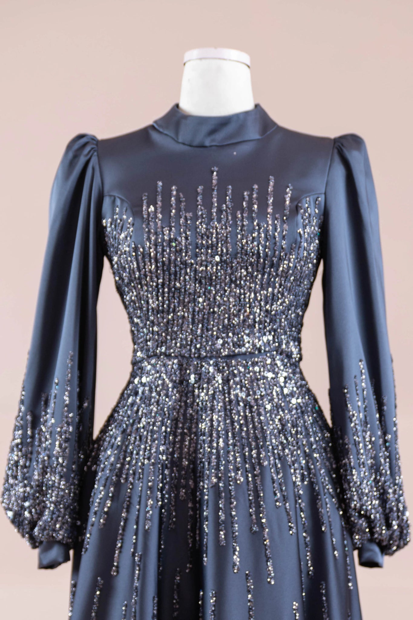 Su Abiye - FioraofDress - tesettur - abiye - 38 - İndigo - hijab - evening - dress