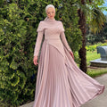 Süeda Tesettür Abiye - FioraofDress - tesettur - abiye - 44 - Gül Kurusu - hijab - evening - dress
