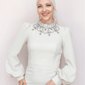 Taçmahal Tesettür Abiye - FioraofDress - tesettur - abiye - 46 - BEJ - hijab - evening - dress