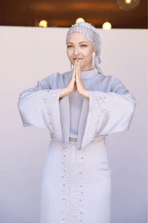 Thai Tesettür Abiye - FioraofDress - tesettur - abiye - 44 - Taş - hijab - evening - dress