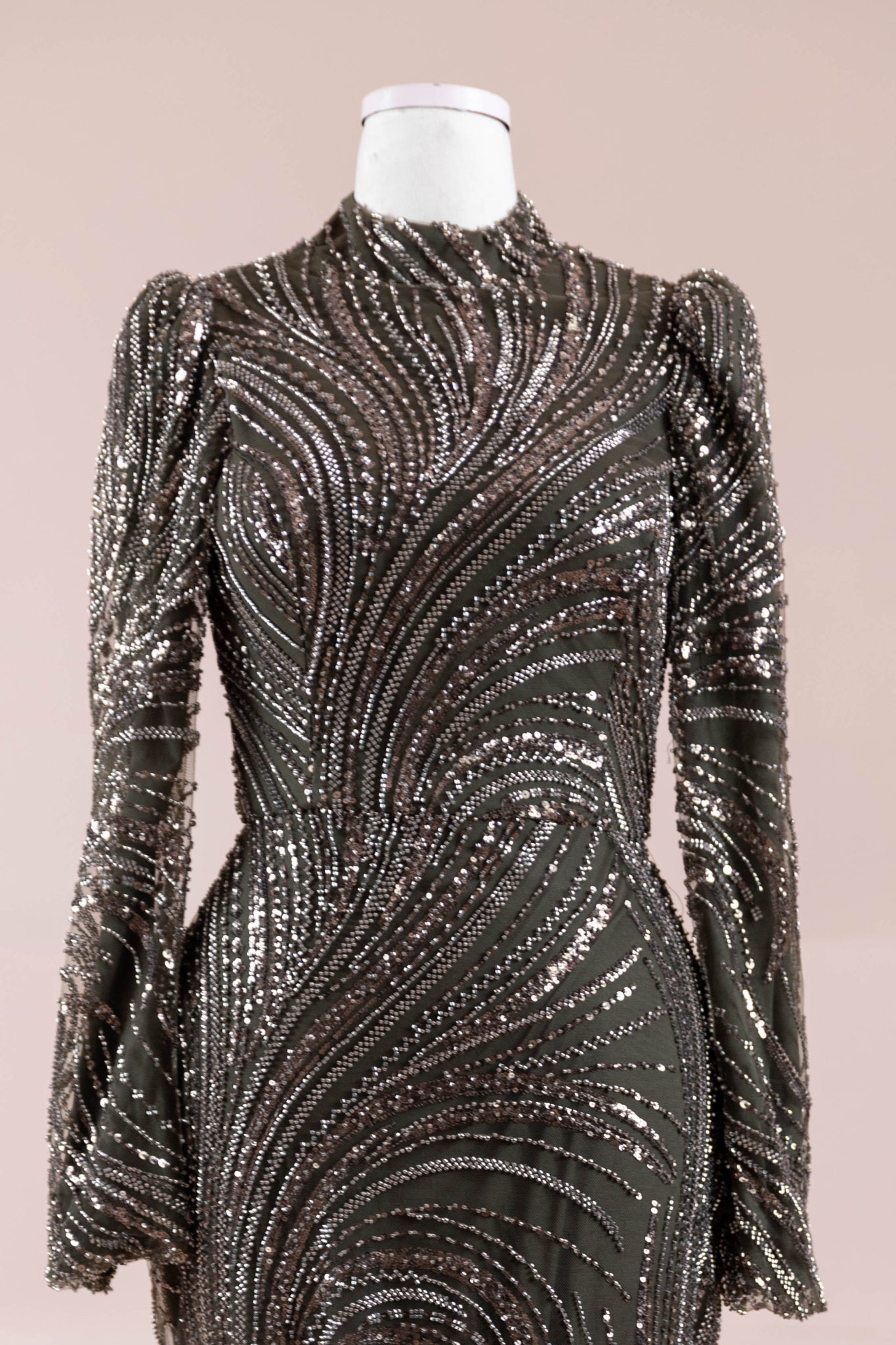 Tira Tesettür Abiye - FioraofDress - tesettur - abiye - HAKİ - 38 - hijab - evening - dress