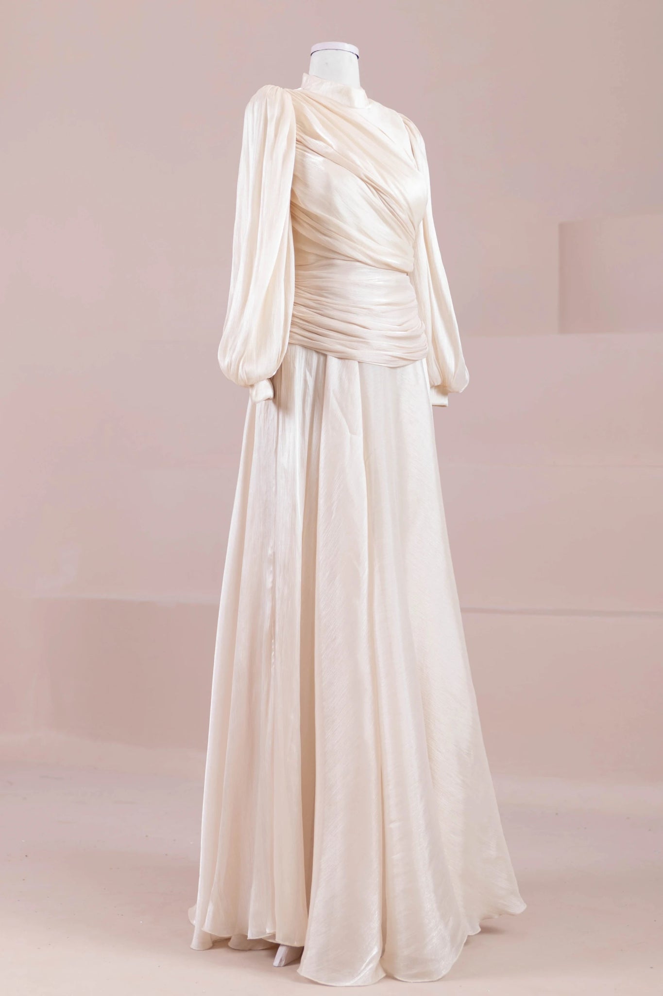 Vela Tesettür Abiye - FioraofDress - tesettur - abiye - Taş Renk - 38 - hijab - evening - dress