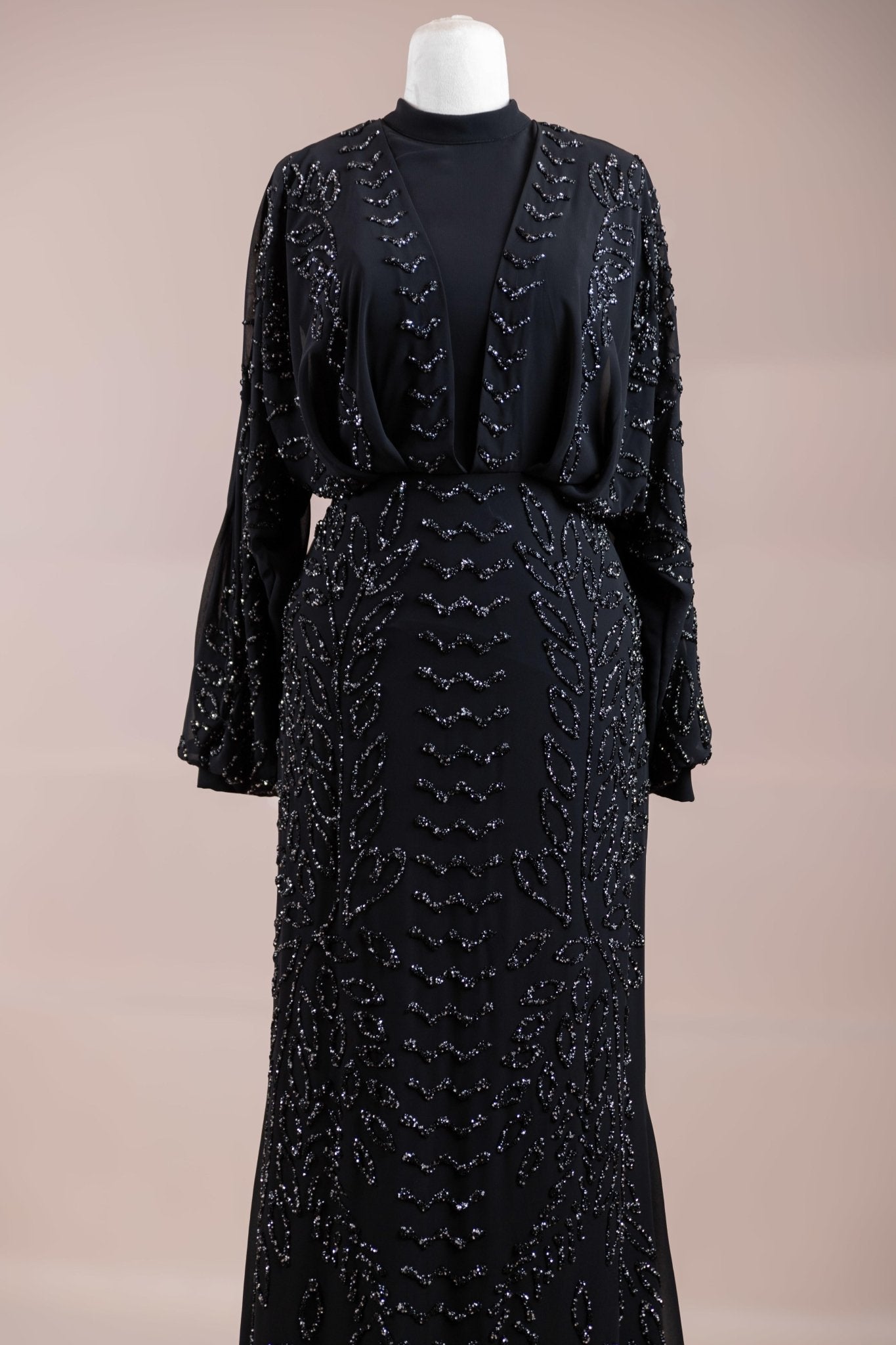 Vexana Tesettür Abiye - FioraofDress - tesettur - abiye - Siyah - 38 - hijab - evening - dress