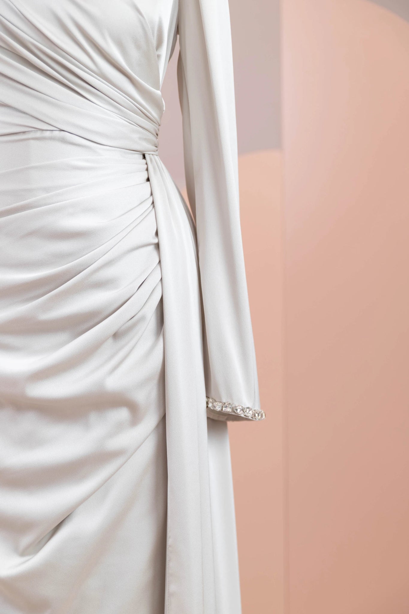 Ziri Tesettür Abiye - FioraofDress - tesettur - abiye - krem - 36 - hijab - evening - dress