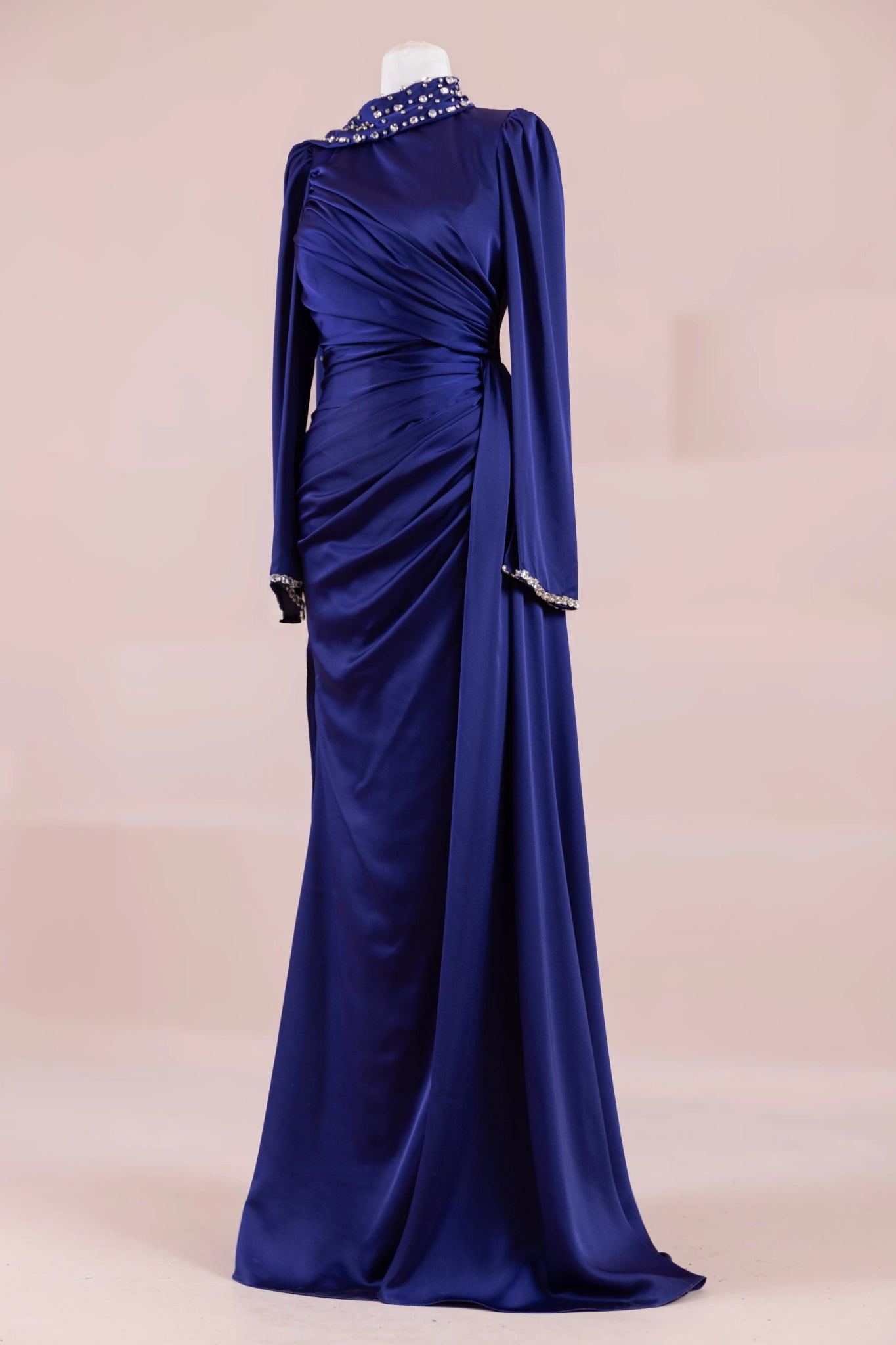 Ziri Tesettür Abiye - FioraofDress - tesettur - abiye - SAX - 36 - hijab - evening - dress