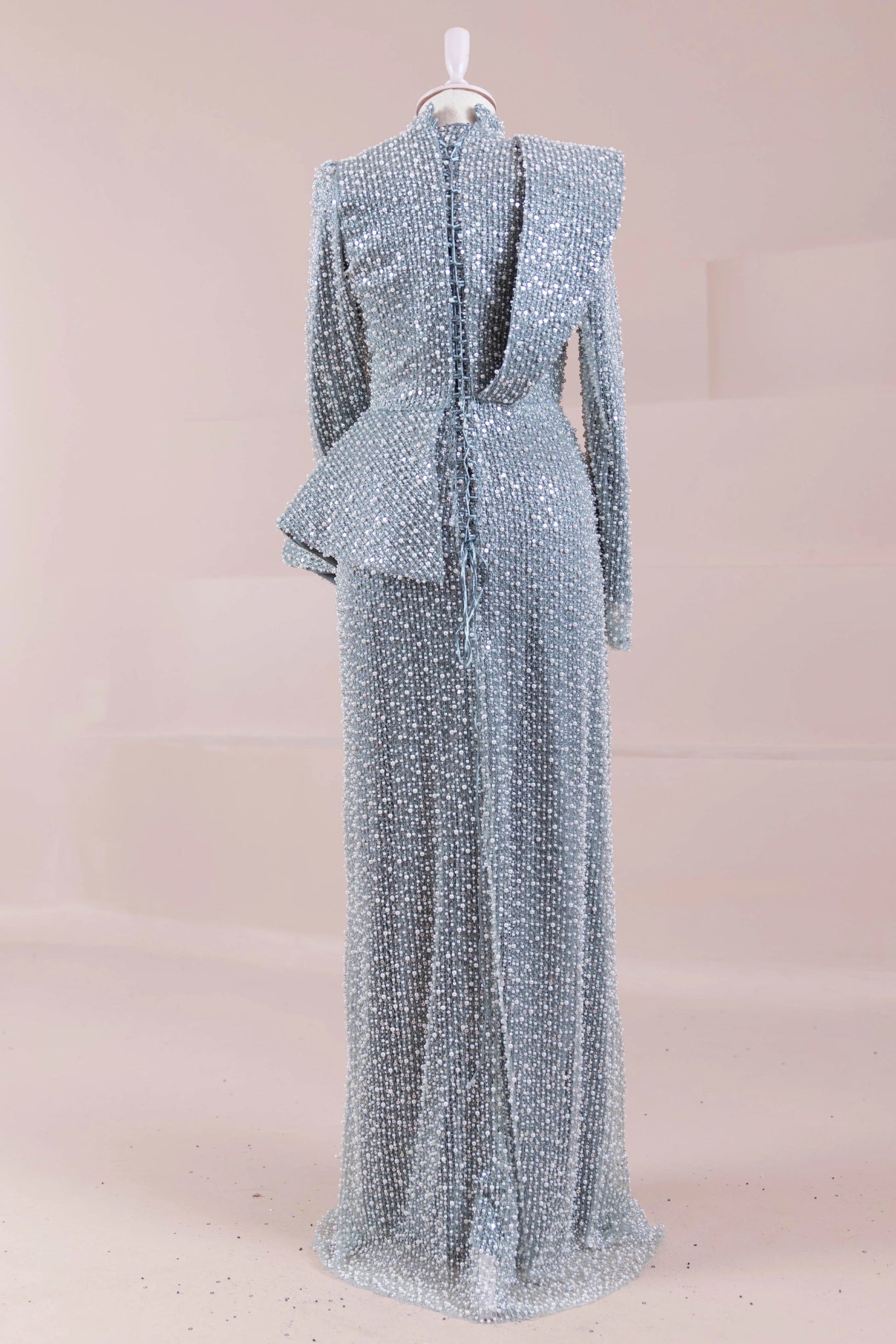 Ziva Tesettür Abiye - FioraofDress - tesettur - abiye - mint - 38 - hijab - evening - dress